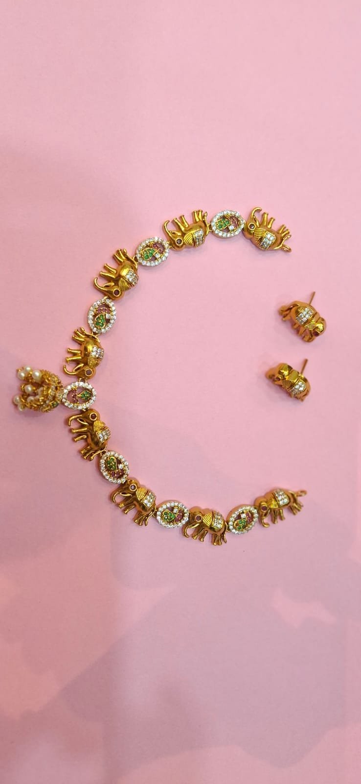 NECKLACE SET WITH EARRING 